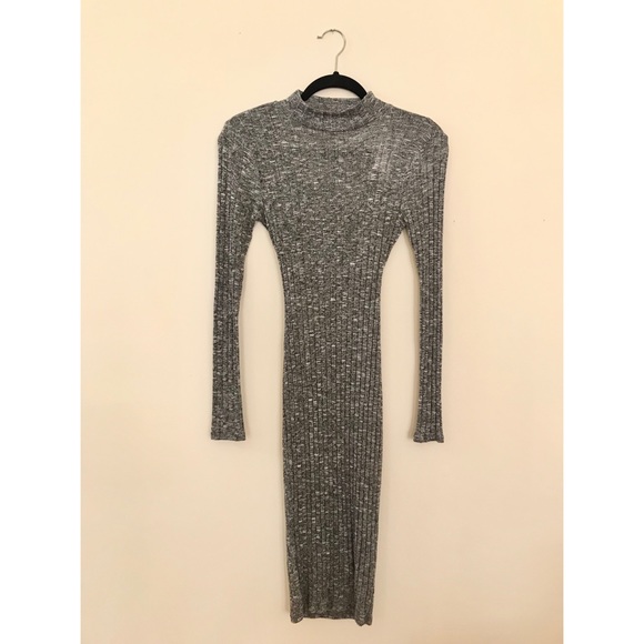 Solemio Long-sleeved, Cutout Bodycon Dress, size 4 - Picture 2 of 5